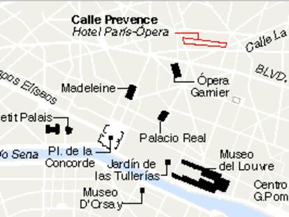 Incendio en un hotel en el centro de París
