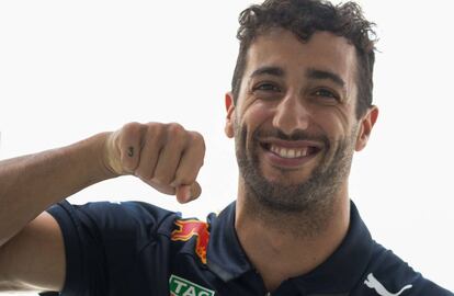 Ricciardo durante el GP de Francia. 