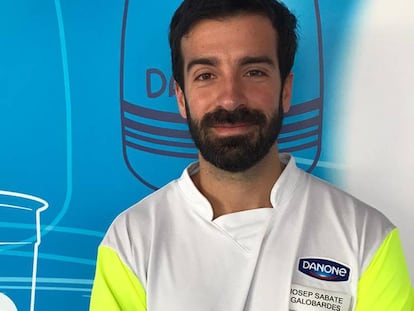 Josep Sabaté, responsable de Producción de Danone.