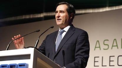 Antonio Garamendi, presidente de CEOE