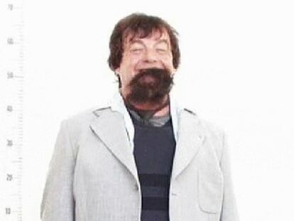 El Solitario posa muy divertido en su detención