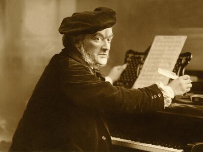 Richard Wagner, en torno a 1875.