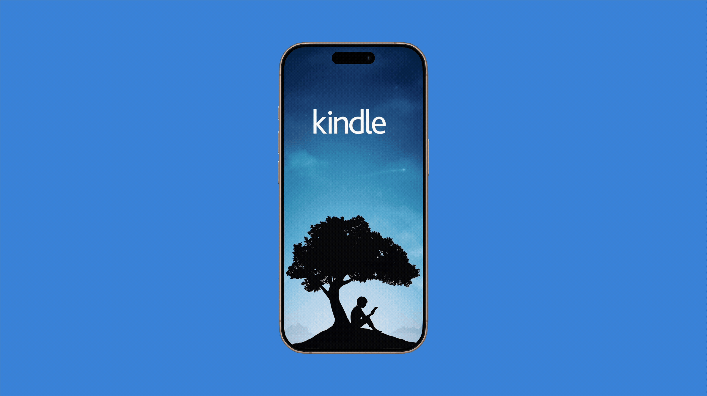 App Kindle de Amazon en uso