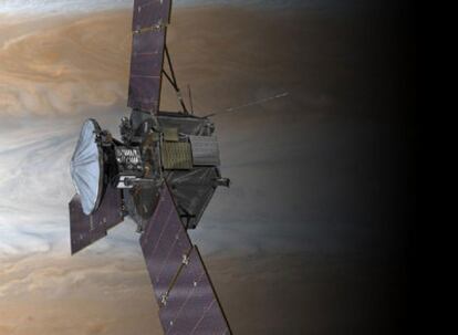 Ilustración de la nave espacial automática 'Juno'
