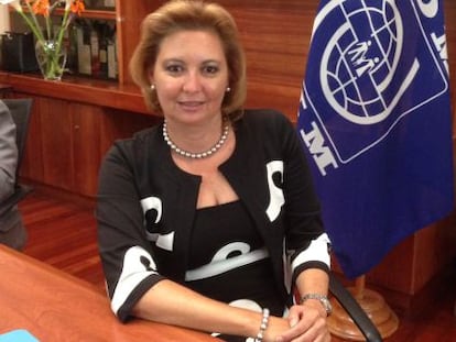 Laura Thompson, directora adjunta de la Organizaci&oacute;n Internacional de Migraciones. 
 