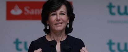 La presidenta de Banco Santander, Ana Botín.