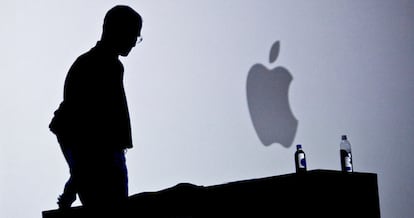 El cofundador de Apple, Steve Jobs, en una presentación el 7 de junio de 2010.