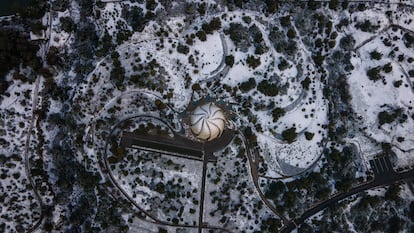 El templo Bahá’i, en Santiago, Chile, el 22 de agosto de 2025.