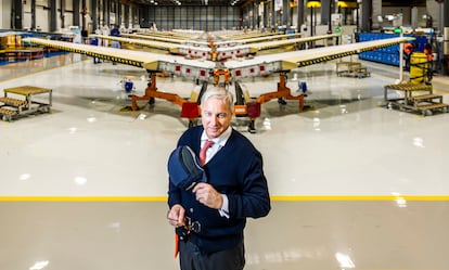 El consejero delegado de Airbus Commercial Aircraft, Christian Scherer, el martes en Madrid.