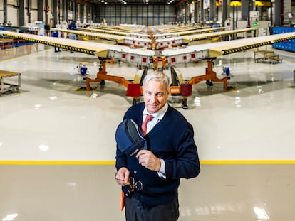 El consejero delegado de Airbus Commercial Aircraft, Christian Scherer, el martes en Madrid.