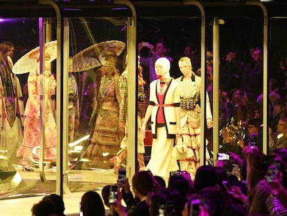 Desfile de Gucci, en la Semana de la Moda de Milán.