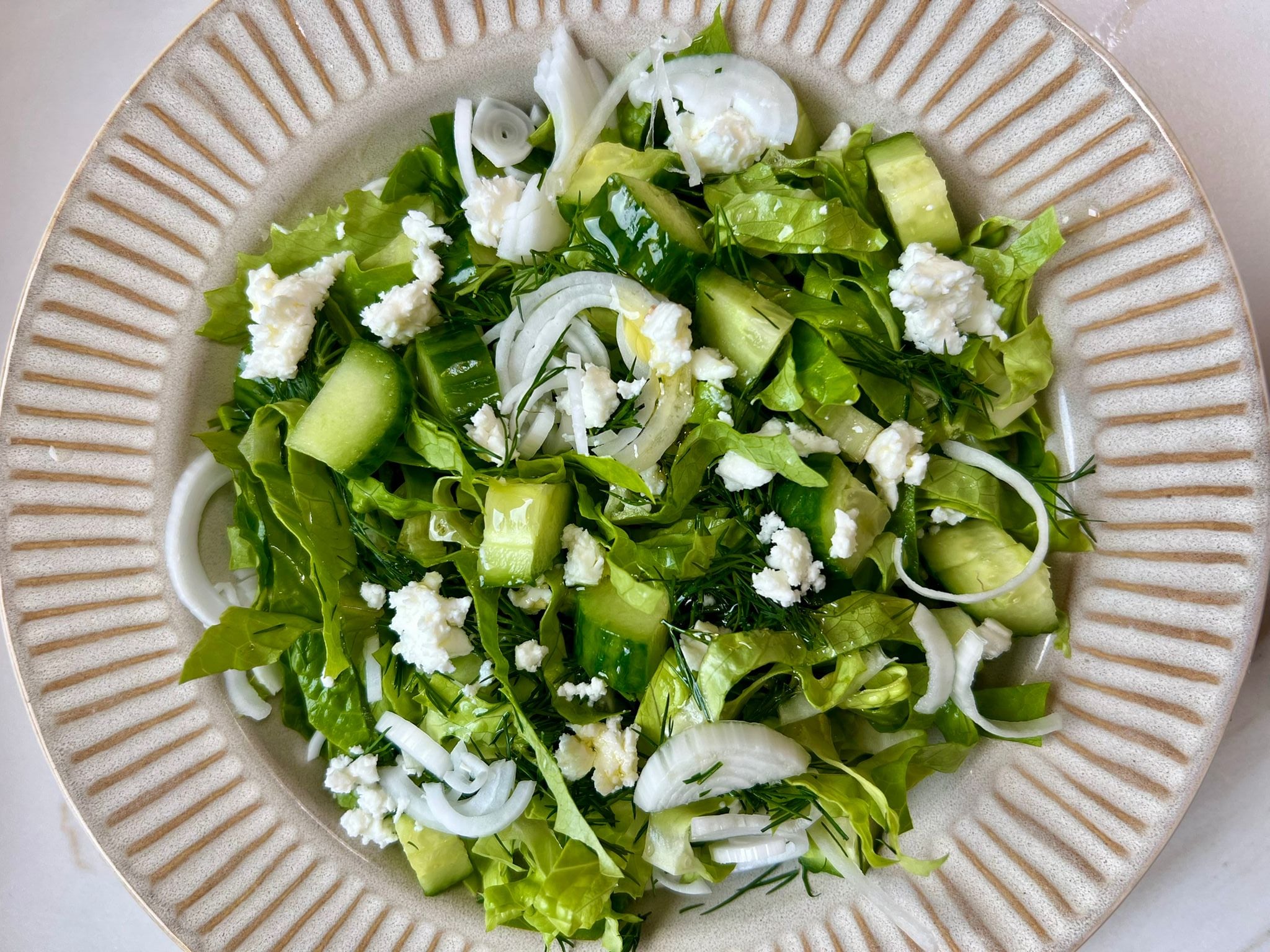 ‘Maroulosalata’, la receta de ensalada griega para amar la lechuga