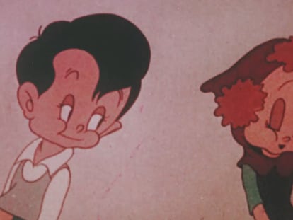 Una imagen de 'Garbancito de la Mancha', donde aparece el protagonista (a la izquierda).