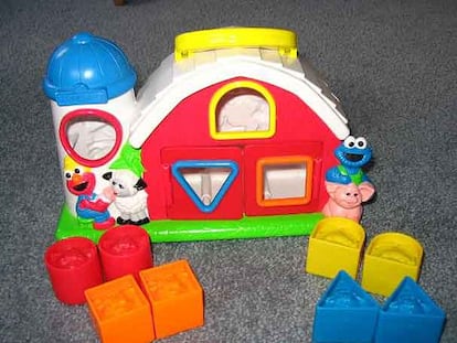 La Granja de Bloques Encajables de Barrio Sésamo de Fisher-Price.