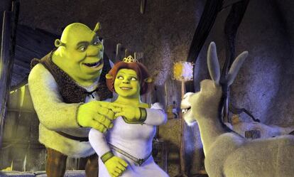 Fotograma de la película 'Shrek 2'.