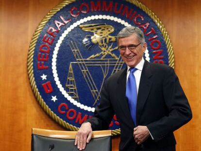 O presidente da FCC, Tom Wheeler, nesta quinta-feira.