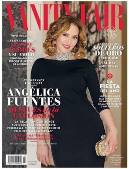 Angélica Fuentes, portada de 'Vanity Fair'.