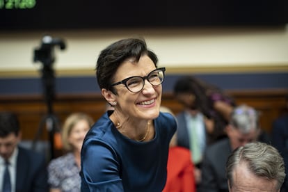 Jane Fraser, presidenta de Citigroup, en una audiencia en la Cámara de Representantes de Estados Unidos, el 21 de septiembre de 2022.