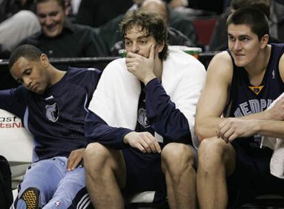 Gasol, secundado por Stoudamire y Milicic en el banquillo de los Grizzlies