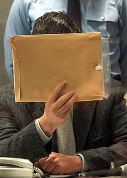 Marc Dutroux, ayer en el juicio.