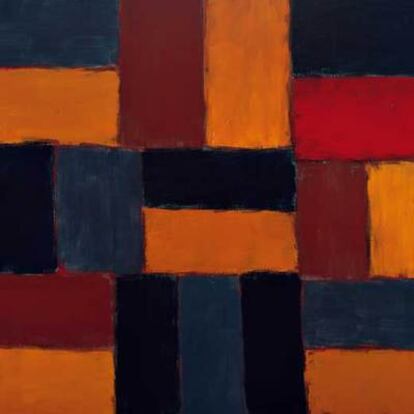 &#39;Wall of Light Fire&#39; (2000), de Sean Scully.