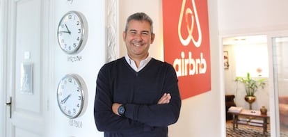 Arnaldo Mu&ntilde;oz, director general de Airbnb para Espa&ntilde;a y Portugal.