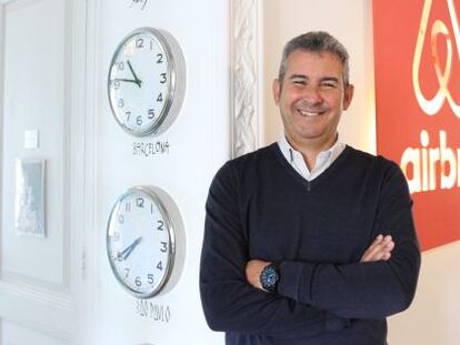 Arnaldo Mu&ntilde;oz, director general de Airbnb para Espa&ntilde;a y Portugal.