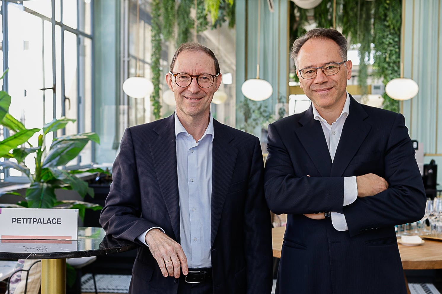 Ignacio Urbelz, consejero delegado de Petit Palace, y Jairo González, director de Expansión de Petit Palace. Cedida por la empresa.