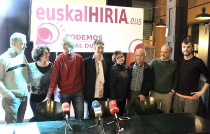 Miembro de la candidatura Euskal hiria, de Podemos Euskadi.