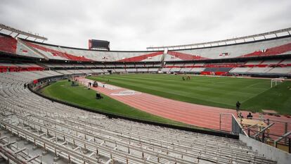 Segundo jogo da final será no estádio Monumental de Nuñez.