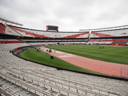 Segundo jogo da final será no estádio Monumental de Nuñez.