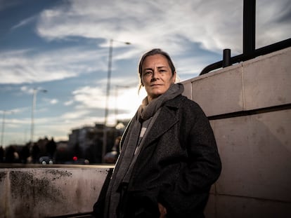 La escritora Esther Garcia Llovet, en Plaza de Colon de Madrid. OLMO CALVO