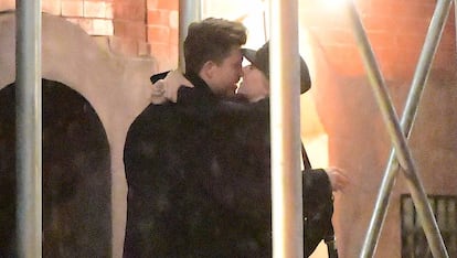 Colin Jost y Scarlett Johansson en Nueva York el pasado 19 de noviembre.