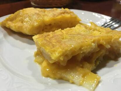 Damos las gracias a Colón por la tortilla de Betanzos