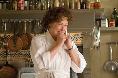 Meryl Streep en Julie & Julia.