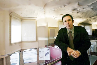 Àlex Susanna, a la Fundación de la Caixa de Catalunya l'any 2005