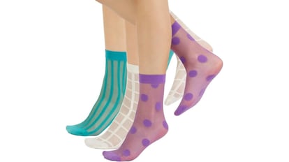 Estos calcetines media son perfectos para combinar con todos los estilismos de otoño.
