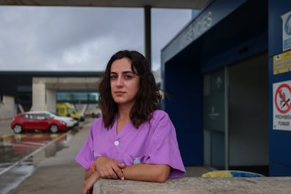 Paloma Garzón, a nurse from Ibiza who will move to the Netherlands.