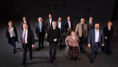 En la imagen, los 15 integrantes del Consejo Asesor de la empresa Agbar.