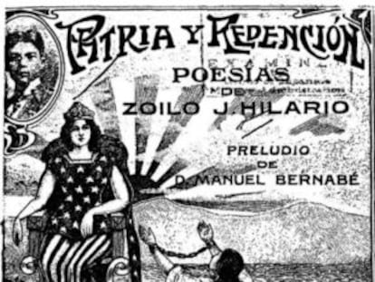 Primera portada de 'Patria y Redención' (1914), de Zoilo J. Hilario.
