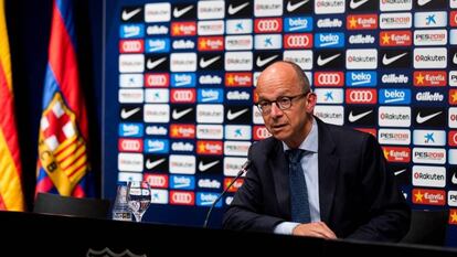 El vicepresidente primero del FC Barcelona Jordi Cardoner.