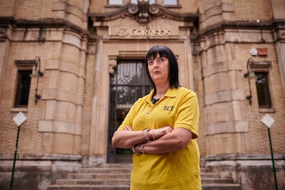 Protesta trabajadoras de la limpieza de Correos