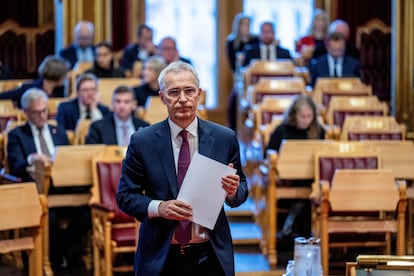 Jens Stoltenberg ministro Finanzas Noruego
