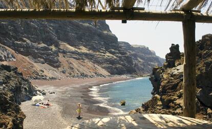 La playa El Verodal, en La Frontera (El Hierro).