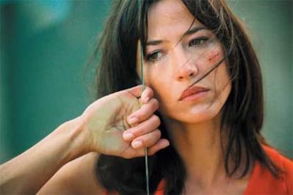 Sophie Marceau, en un fotograma de <i>El secreto de Anthony Zimmer</i>.