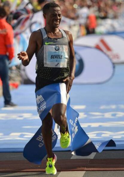 Kenenisa Bekele, en Berlin.