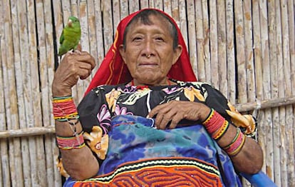 Una mujer de la etnia cun&aacute;.