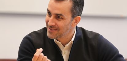 Sebastián Siseles, director general mundial de Freelancer.com, durante una entrevista con CincoDías.