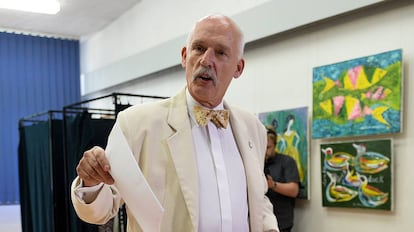 El diputado polaco Janusz Korwin-Mikke. 