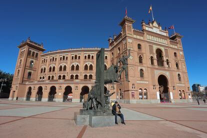 Exterior de la plaza de toros de Las Ventas en Madrid.